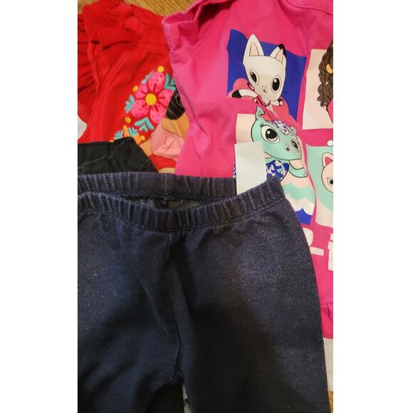 Girls Clothing Bundle Size 4t Tops and Pants - Picture 5 of 5